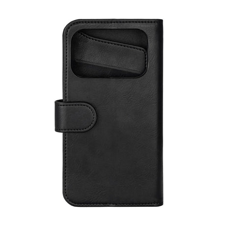 iPhone 17 Pro GEAR Kunstskinn Flip Deksel - MagSafe Kompatibel - Svart