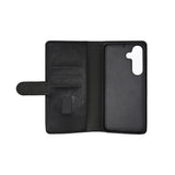 Samsung Galaxy S25+ (Plus) GEAR 2-i-1 Deksel i Kunstskinn med Kortholder - Svart