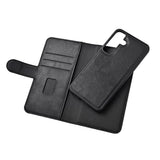 Samsung Galaxy S24+ (Plus) GEAR 2-i-1 Skinn Flipp Deksel med Lommebok og Magnet - Svart