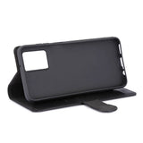 Motorola Moto G53 GEAR Kunstskinn Flip Deksel med Kortholder & Stativfunksjon - Svart