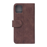 GEAR iPhone 11 Wallet - Flippdeksel i PU Skinn med Lommebok - Brun