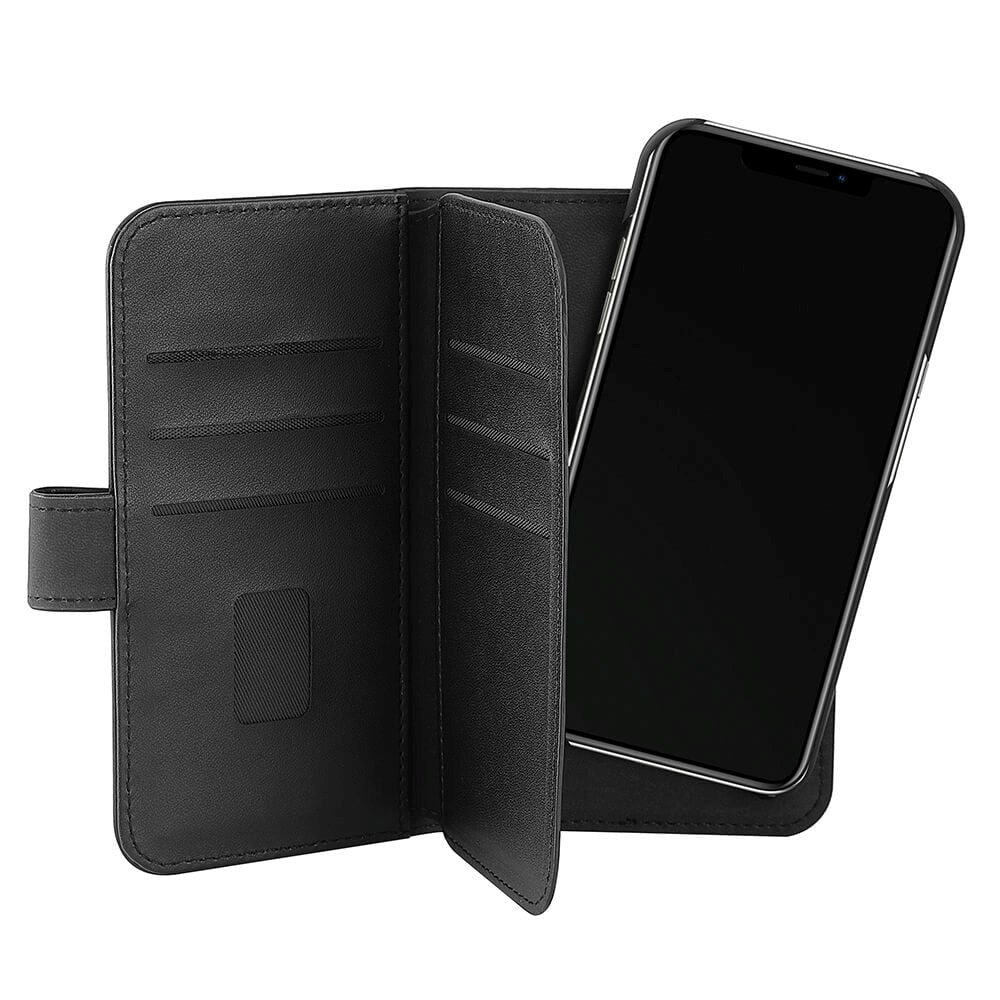 iPhone 13 Pro GEAR Lommebok 2in1 Flip Deksel med 7 Kortlommer og Magnet - Svart