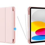 Tech-Protect iPad 11" (2025) / iPad 10.9" (2024/2022) SC Deksel m. Apple Pencil Holder - Rosa