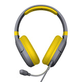 Over-Ear Gaming Headset Pro G1 Med Avtakbar Mikrofon - Pokémon Pikacu - Grå / Gul