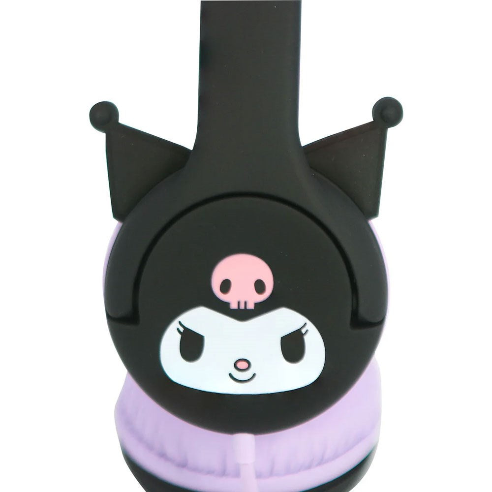 Kuromi OTL On-Ear Hodetelefoner for Barn med 3D-Ører – Maks. 85dB - Lilla / Svart