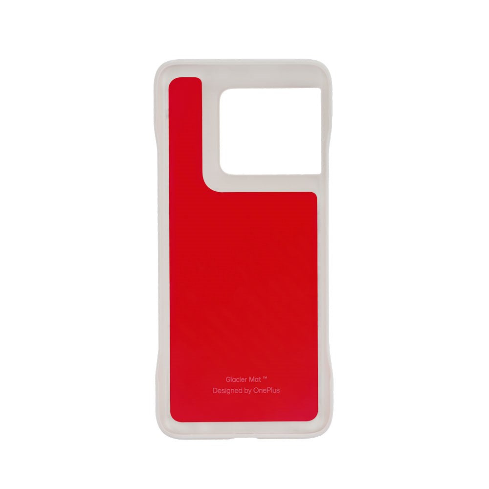 OnePlus 10T UAG Glacier Matt Varmeavledende Deksel - Grå / Rød
