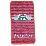 Friends 10W lysende Powerbank med 2 x USB-A - 6000 mAh - Rød