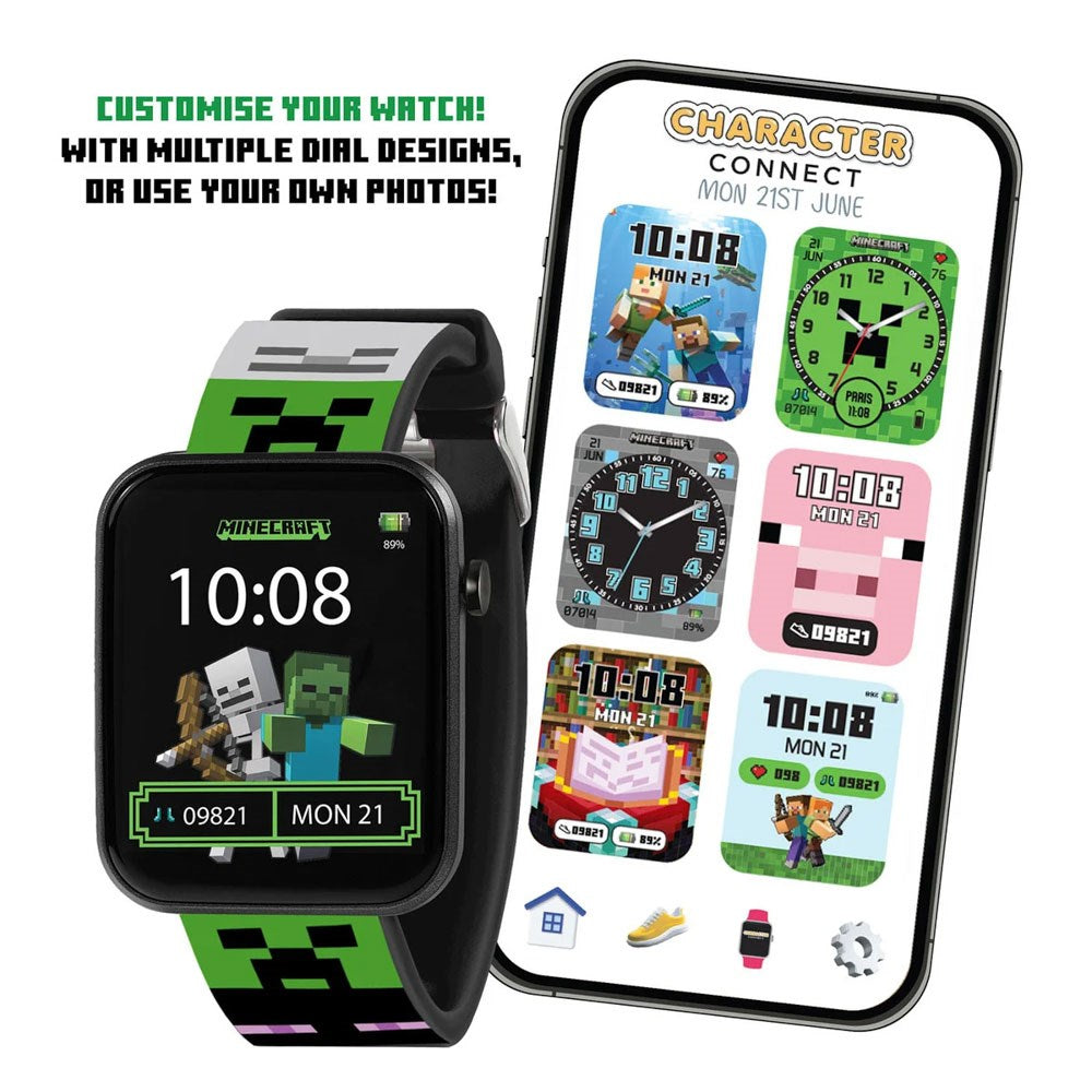 OTL Smartklokke for Barn med Appkontroll - Minecraft