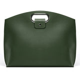 Kunstskinn MacBook / Laptop 13-14" Veske - 32 x 37.5 cm - Grønn