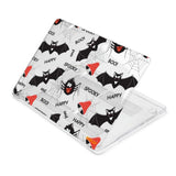 MacBook Pro 14 M5/M4/M3/M2/M1 (2026-2021) ENKAY Protective Hard Case med Print - Flaggermus
