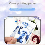Termisk Fotopapir til Barne Kamera - 57 x 25 mm - 4 stk - Rød / Oransje / Blå / Grønn