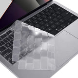 MacBook Pro 14/16" M5/M4/M3/M2/M1 (2026-2021) ENKAY Anti-Glare Skjermbeskytter - Nordisk/EU Tastatur Gjennomsiktig