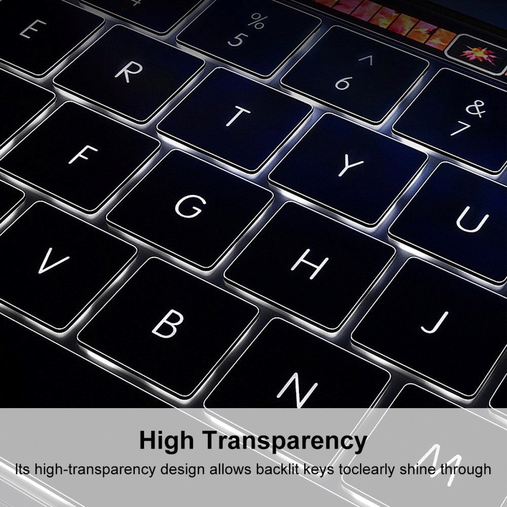 MacBook Pro 14/16" M5/M4/M3/M2/M1 (2026-2021) ENKAY Anti-Glare Skjermbeskytter - Nordisk/EU Tastatur Gjennomsiktig