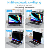 MacBook Pro 14 M5/M4/M3/M2/M1 (2026-2021) Magnetisk Privacy Skjermbeskytter - Gjennomsiktig