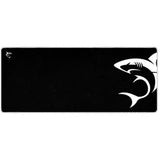 White Shark SHARK XL Gaming Musematte - 800 x 350 mm - Svart / Hvit