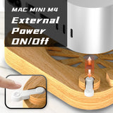 Mac Mini M4 / M4 Pro Tre Stativ – Støvbeskyttelse, Kjøling & Elegant Design