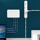 CableCreation Dobbeltklebende Kabelholder - Small - 50 stk - Gjennomsiktig