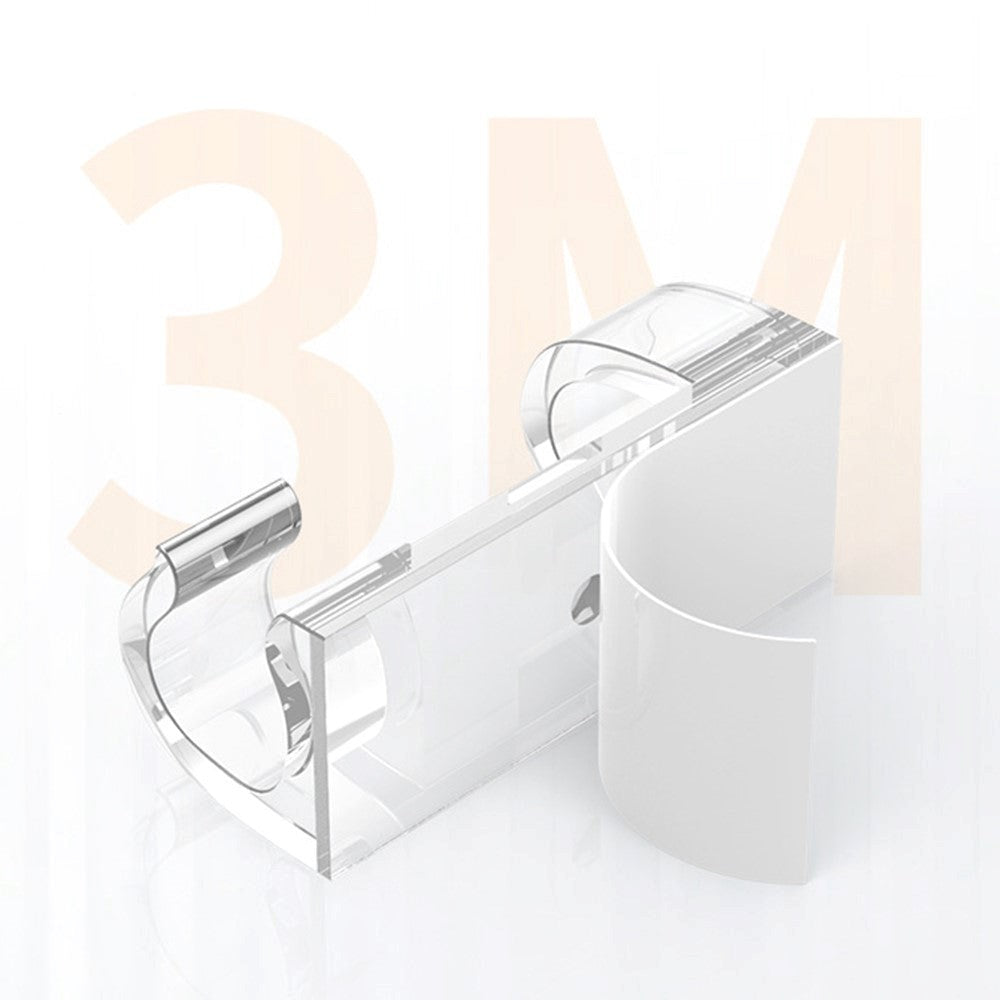 CableCreation Dobbeltklebende Kabelholder - Small - 50 stk - Gjennomsiktig