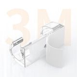 CableCreation Dobbeltklebende Kabelholder - Small - 50 stk - Gjennomsiktig