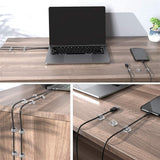 Multifunksjonell Kabelholder - 10 stk. - Svart