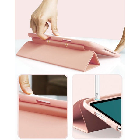 Tech-Protect Smartcase iPad Air 11-10.9" (2026-2020) Tri-fold Deksel m. Pen Holder - Navy Blue
