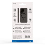 Vivanco Samsung Galaxy S25 Ultra Mag Pro Cover – Gjennomsiktig/Svart