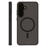 Vivanco Samsung Galaxy S25+ (Plus) Mag Pro Cover – Gjennomsiktig/Svart
