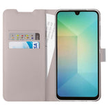 Samsung Galaxy A16 - Vivanco Classic Wallet Flip Deksel m. Lomme - Taupe
