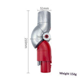 Adapter til Dyson V11 / V10 / V8 / V7 - Rød / Grå