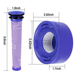 Dyson V8 / V7 5-i-1 Tilbehørssett - Lilla