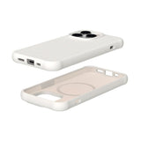 UAG [U] Dot Series iPhone 14 Pro Håndverksdeksel Silikon - MagSafe Kompatibel - Marshmallow