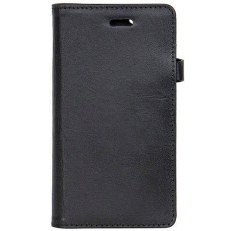 iPhone 6 Plus / 6s Plus Buffalo 2-i-1 Ekte Skinn Flip Deksel - Svart
