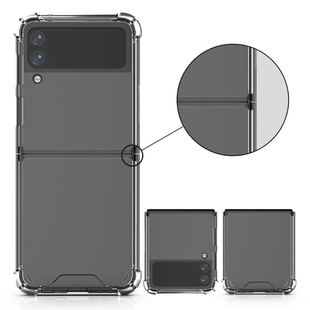 Samsung Galaxy Z Flip4 (5G) Plastbakdeksel - Gjennomsiktig