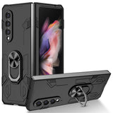 EIDERWOOD Samsung Galaxy Z Fold3 (5G) Håndverker Deksel med Kickstand - Svart