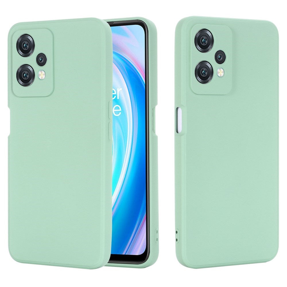 EIDERWOOD OnePlus Nord CE 2 Lite (5G) Liquid Silikon Deksel med Stropp - Grønn