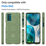 Motorola Moto G42 Rugged Shield Håndverker Deksel - Grønn
