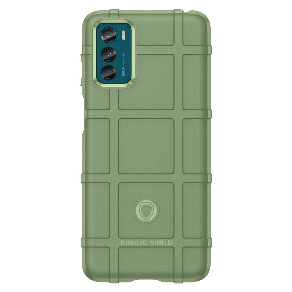 Motorola Moto G42 Rugged Shield Håndverker Deksel - Grønn