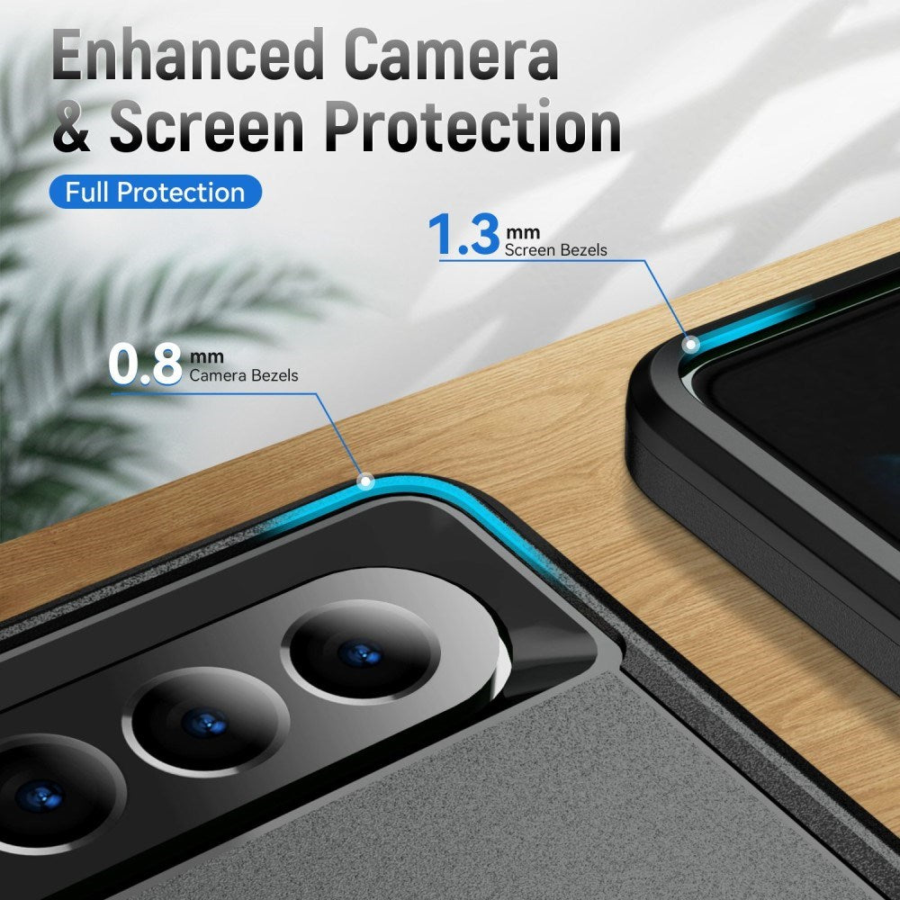 EIDERWOOD Samsung Galaxy Z Fold4 (5G) Hybrid Deksel - Svart