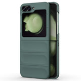 EIDERWOOD Samsung Galaxy Z Flip7 FE / Flip6 Fleksibelt Plastdeksel - Grønn