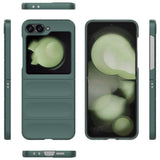 EIDERWOOD Samsung Galaxy Z Flip7 FE / Flip6 Fleksibelt Plastdeksel - Grønn