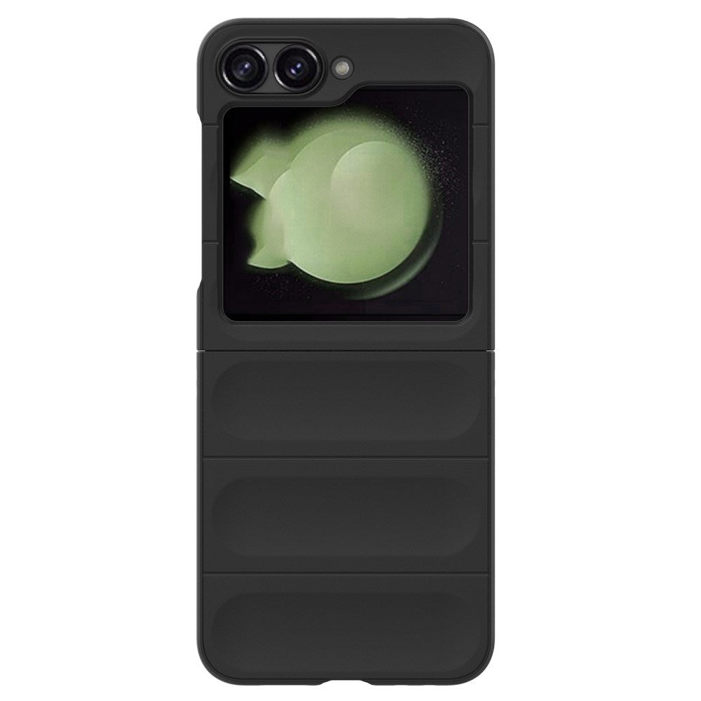 EIDERWOOD Samsung Galaxy Z Flip7 FE / Flip6 Fleksibelt Plastdeksel - Svart