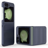EIDERWOOD Samsung Galaxy Z Flip7 FE / Flip6 Fleksibelt Plastdeksel - Mørke Blå