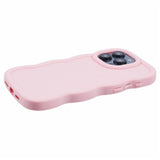 iPhone 15 Pro Max EIDERWOOD Fleksibelt Plast Wavy Deksel - Rosa