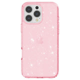 EIDERWOOD iPhone 16 Pro Max Hybrid Plast Deksel - Rosa Glitter
