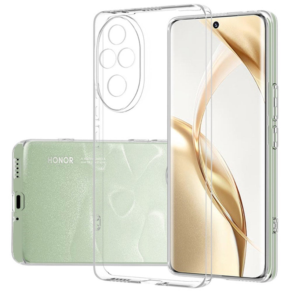 EIDERWOOD Honor 200 Pro (5G) Fleksibelt Plast Deksel - Gjennomsiktig