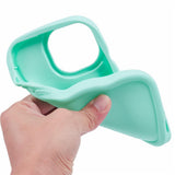 iPhone 15 Pro EIDERWOOD Fleksibelt Plast Wavy Deksel - Blå
