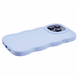 iPhone 14 Pro Max EIDERWOOD Fleksibelt Plast Wavy Deksel - Lilla