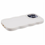iPhone 14 Pro Max EIDERWOOD Fleksibelt Plast Wavy Deksel - Hvit