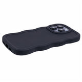 iPhone 14 Pro Max EIDERWOOD Fleksibelt Plast Wavy Deksel - Svart