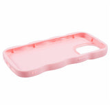 iPhone 14 Pro Max EIDERWOOD Fleksibelt Plast Wavy Deksel - Rosa